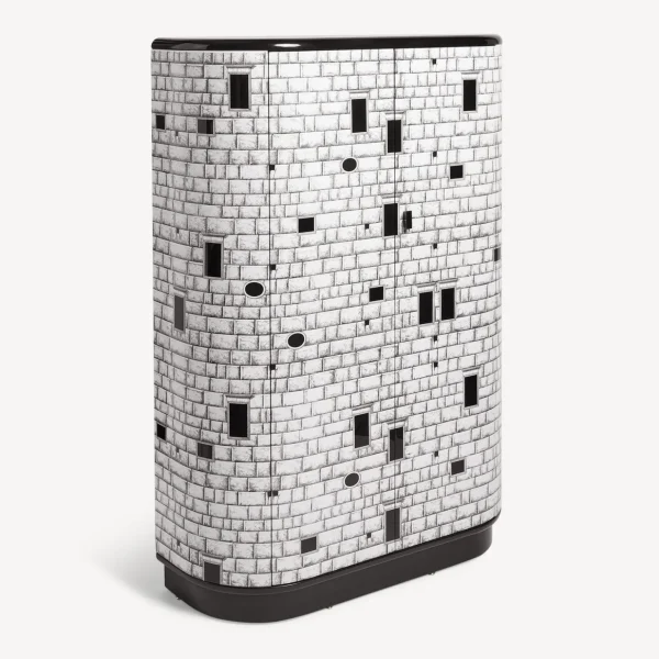 Fornasetti Cabinet Curvo Architettura^ Armadi Curvi