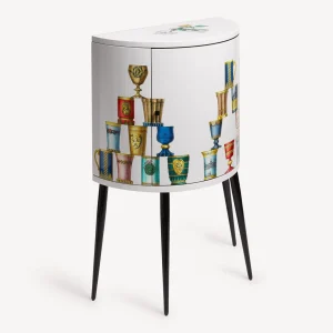 Fornasetti Console Bicchieri Di Boemia^ Console Di Archiviazione