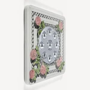 Fornasetti Cornice Con Specchio Bubbles Musciarabia Con Rose^ Specchi Di Design