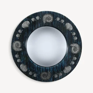 Fornasetti Cornice Con Specchio Convesso Giro Di Conchiglie^ Specchi Di Design