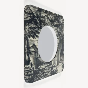 Fornasetti Cornice Con Specchio Convesso Giardino Settecentesco^ Specchi Di Design