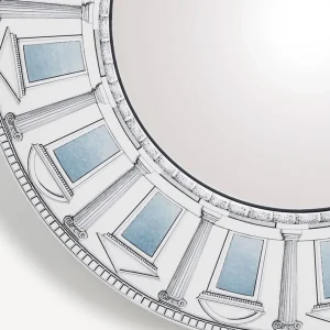 Fornasetti Cornice Con Specchio Convesso Architettura Celeste^ Specchi Di Design