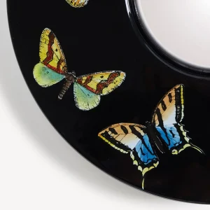 Fornasetti Cornice Con Specchio Convesso Farfalle^ Specchi Di Design