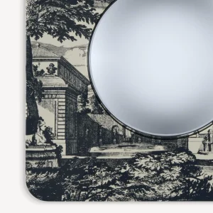 Fornasetti Cornice Con Specchio Convesso Giardino Settecentesco^ Specchi Di Design