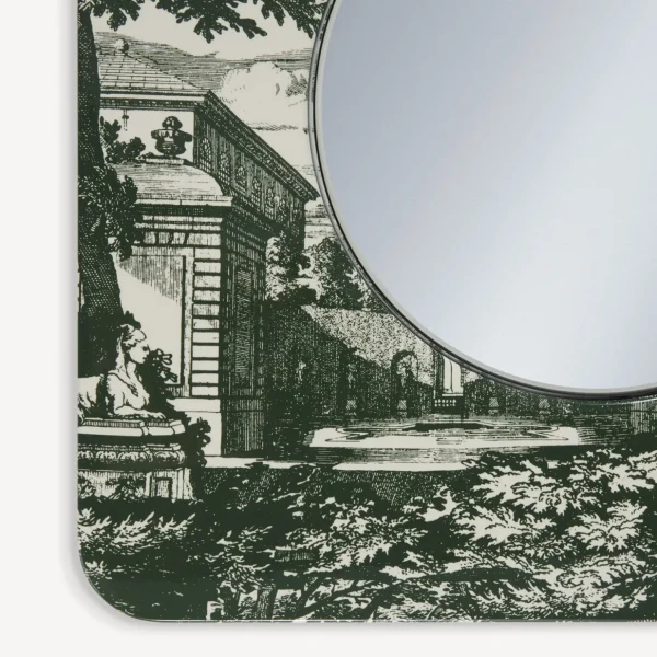 Fornasetti Cornice Con Specchio Piano Giardino Settecentesco^ Specchi Di Design