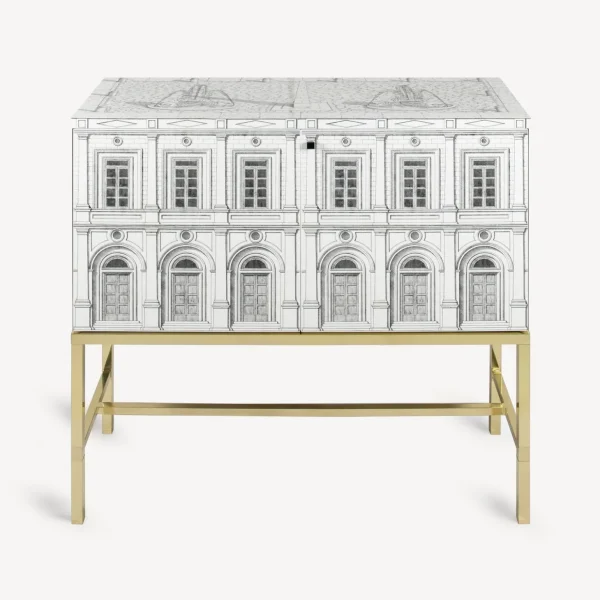 Fornasetti Credenza Rialzata Architettura^ Armadietti