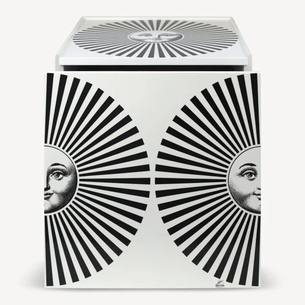 Fornasetti Cubo Con Cassetto Sole Raggiante^ Armadietti