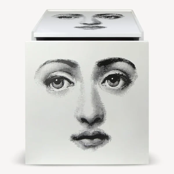 Fornasetti Cubo Con Cassetto Viso^ Armadietti