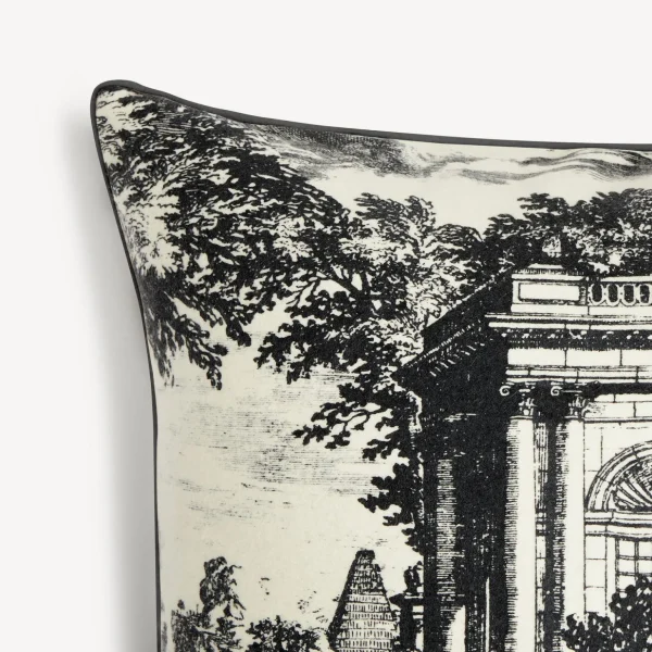 Fornasetti Cuscino In Cashmere Giardino Settecentesco^ Cuscini