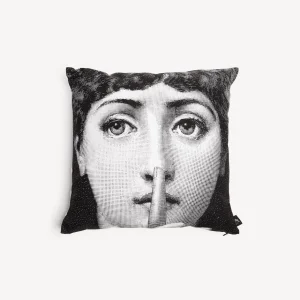 Fornasetti Cuscino Silenzio^ Cuscini