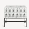 Fornasetti Gabinetto Architettura Rialzato^ Armadietti