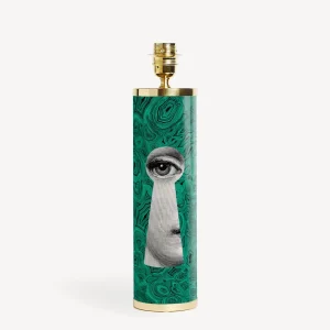 Fornasetti Lampada Serratura Su Malachite^ Lampade E Paralumi