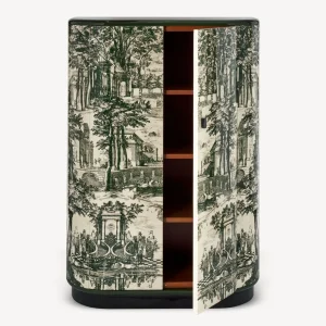 Fornasetti Mobile Curvo Giardino Settecentesco^ Armadi Curvi