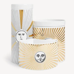 Fornasetti Nel Mentre Set Di Tre Candele Profumate - Soli Decor - Fragranza Immaginazione^ Candele Profumate