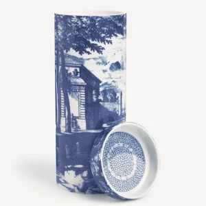 Fornasetti Nel Mentre Set Di Tre Candele Profumate - Decoro Giardino Settecentesco - Fragranza Giardino Segreto^ Candele Profumate