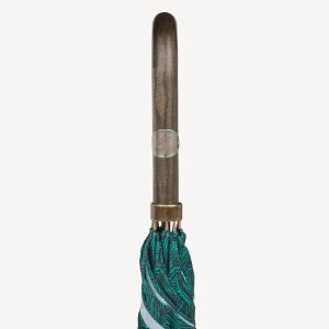 Fornasetti Ombrello Classico Serratura Su Malachite^ Gli Ombrelli