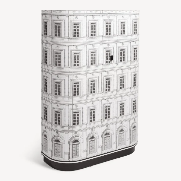 Fornasetti Palazzo Curvo^ Armadi Curvi