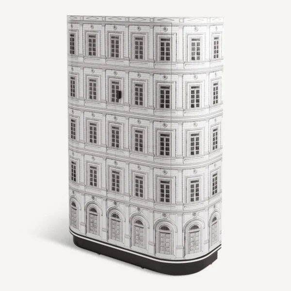 Fornasetti Palazzo Curvo^ Armadi Curvi