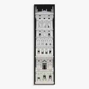 Fornasetti Pannello Grattacielo Rinascimentale^ Pannelli Decorativi