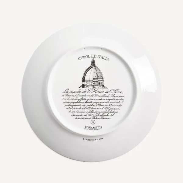 Fornasetti Piatto Cupola Santa Maria Del Fiore (Firenze)^ Piatti Decorativi