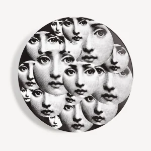 Fornasetti Piatto Da Muro Tema E Variazioni N.165^ Ripetizione