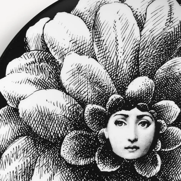 Fornasetti Piatto Da Muro Tema E Variazioni N.124^ Fiori