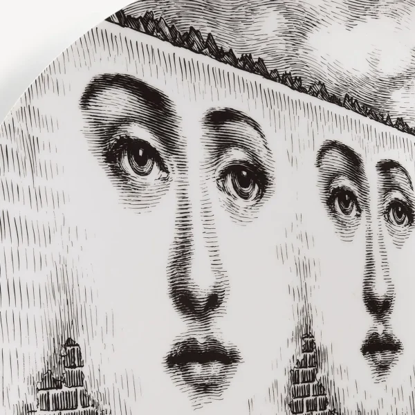 Fornasetti Piatto Da Muro Tema E Variazioni N.299^ Ripetizione