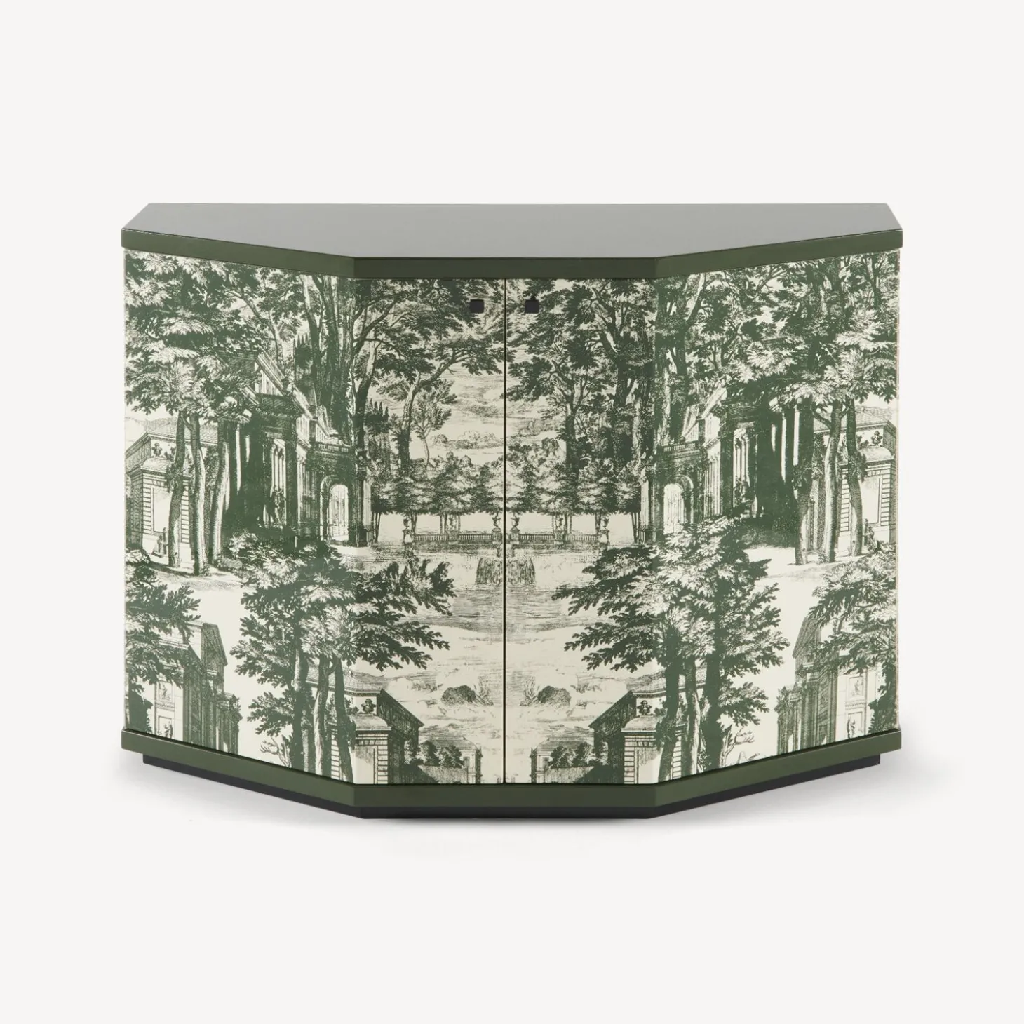 piccolo_mobiletto_poliedr_0.webp Fornasetti Piccolo Mobiletto Poliedrico Giardino Settecentesco^ Armadietti