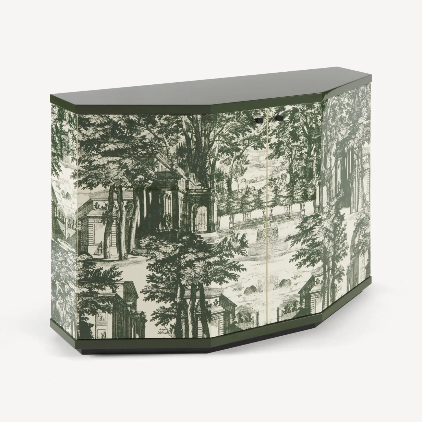 piccolo_mobiletto_poliedr_2.webp Fornasetti Piccolo Mobiletto Poliedrico Giardino Settecentesco^ Armadietti