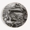 Fornasetti Placca Bordo Sirena N.6^ Piatti Decorativi