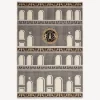 Fornasetti Plaid Facciata Quattrocentesca^ Plaid