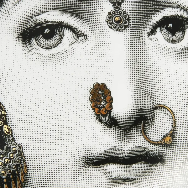 Fornasetti Scatola Rotonda Tema E Variazioni N.228^ Piccoli Contenitori