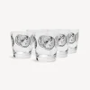 Fornasetti Set 6 Bicchieri Acqua Cammei^ Bicchieri E Sottobicchieri