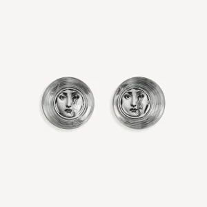 Fornasetti Set 2 Bicchieri Tema E Variazioni^ Bicchieri E Sottobicchieri