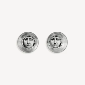 Fornasetti Set 2 Bicchieri Tema E Variazioni^ Bicchieri E Sottobicchieri