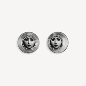 Fornasetti Set 2 Bicchieri Tema E Variazioni^ Bicchieri E Sottobicchieri