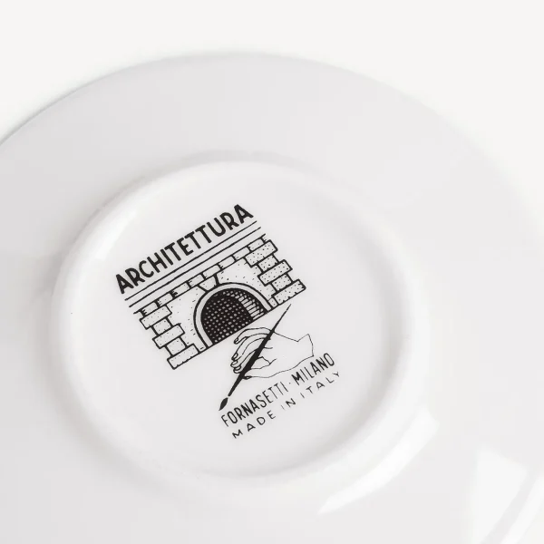 Fornasetti Set 6 Tazzine Caffe Architettura^ Set Da Te E Caffe