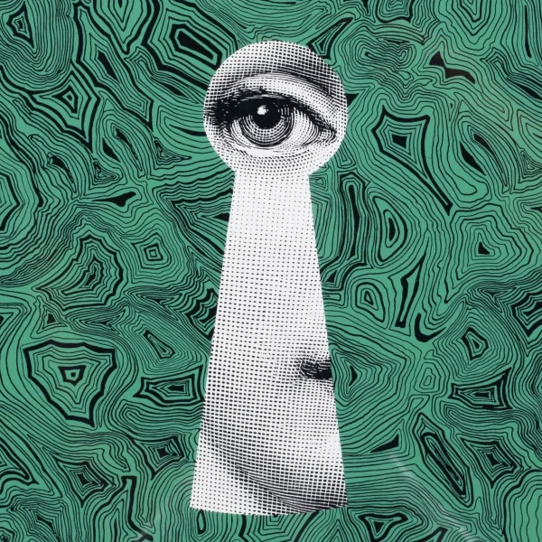 Fornasetti Sgabello Serratura Su Malachite^ Sgabelli