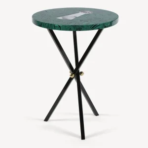 Fornasetti Tavolino Serratura Su Malachite^ Tabelle