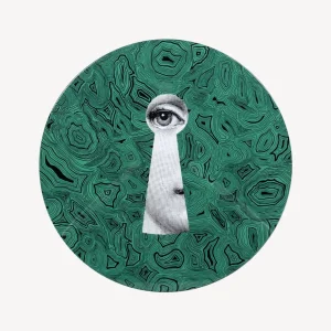 Fornasetti Tavolino Serratura Su Malachite^ Tabelle