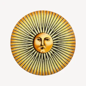 Fornasetti Tavolino Sole Splendente^ Tabelle