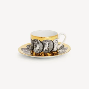 Fornasetti Tazza Da Te Cammei^ Set Da Te E Caffe