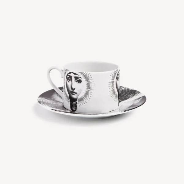 Fornasetti Tazza Da Te Tema E Variazioni Lampadina^ Set Da Te E Caffe