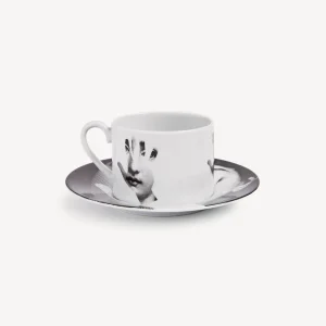 Fornasetti Tazza Da Te Tema E Variazioni Mano^ Set Da Te E Caffe