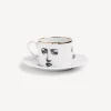 Fornasetti Tazza Da Te Tema E Variazioni Il Fumo Fa Male^ Set Da Te E Caffe