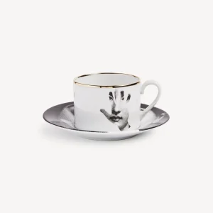 Fornasetti Tazza Da Te Tema E Variazioni Mano^ Set Da Te E Caffe