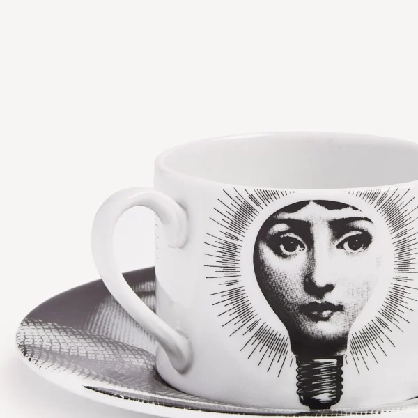 Fornasetti Tazza Da Te Tema E Variazioni Lampadina^ Set Da Te E Caffe