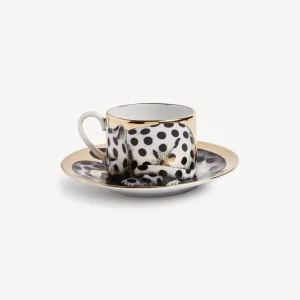 Fornasetti Tazza Te Alta Fedelta Pois^ Set Da Te E Caffe