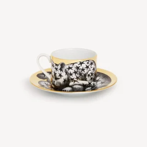 Fornasetti Tazza Te Alta Fedelta Stellato^ Set Da Te E Caffe