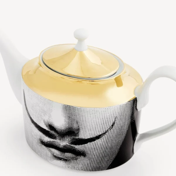 Fornasetti Teiera Tema E Variazioni N.21^ Set Da Te E Caffe